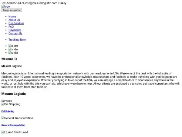 Screenshot of