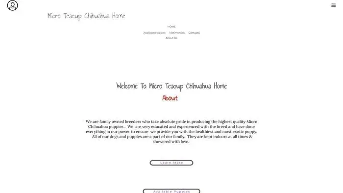 Screenshot of