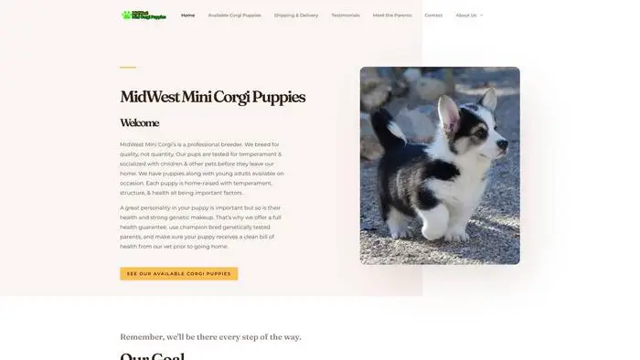 Screenshot of
