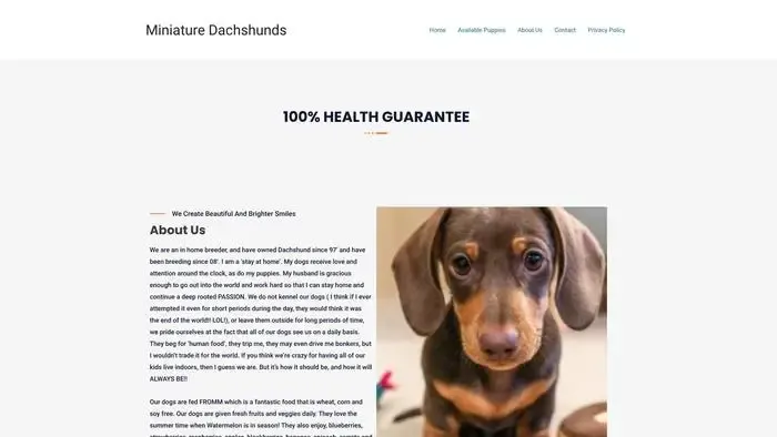 Screenshot of
