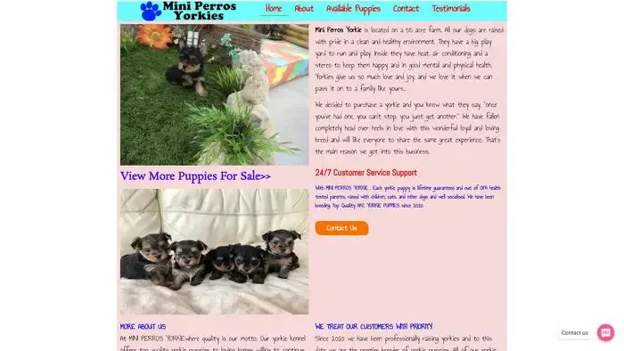 Screenshot of