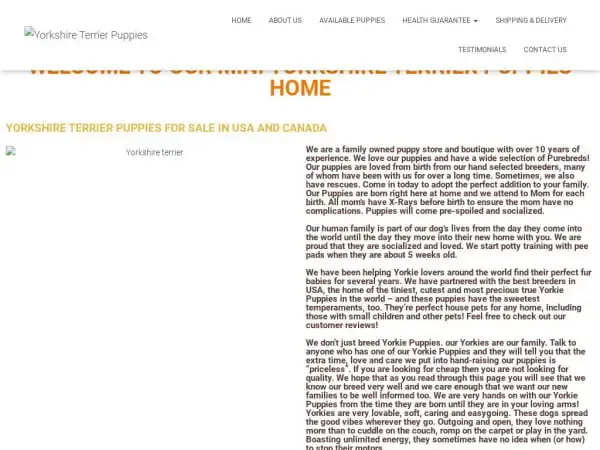 Screenshot of