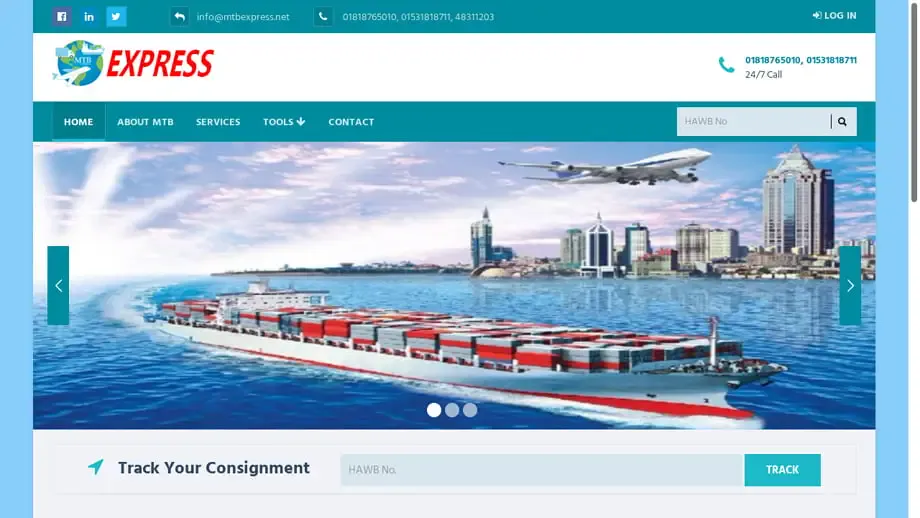 Screenshot of