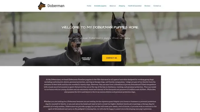 Screenshot of