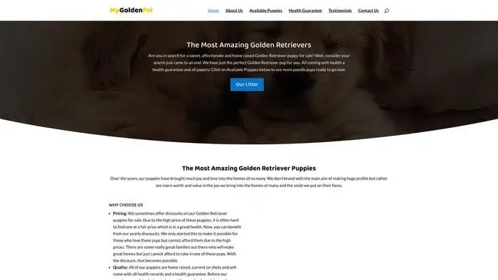 Screenshot of