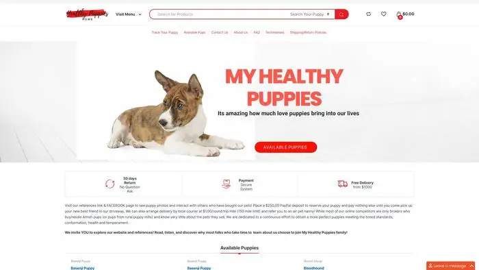 Screenshot of