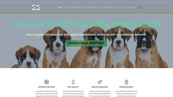 Screenshot of