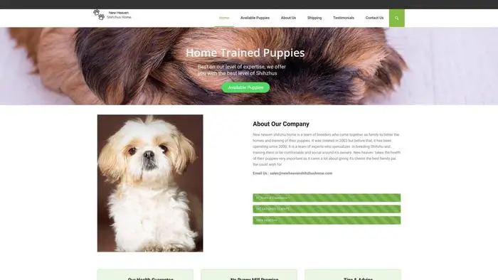 Screenshot of