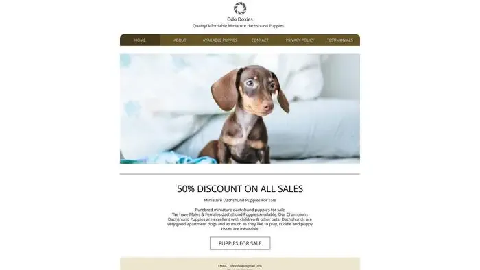 Screenshot of