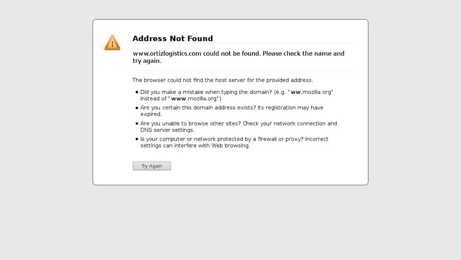 Screenshot of
