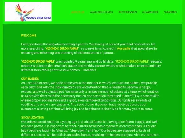Screenshot of