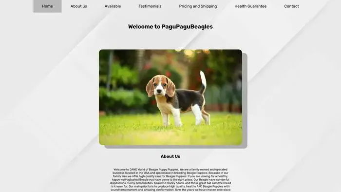 Screenshot of