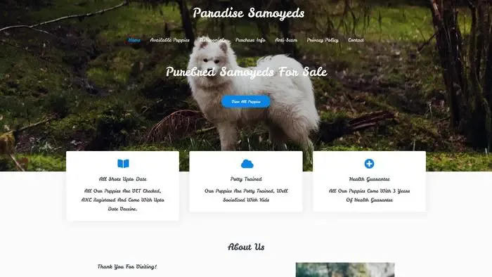 Screenshot of
