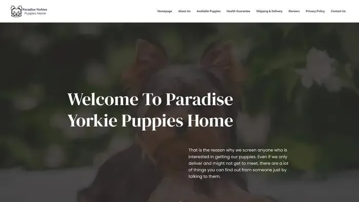 Screenshot of