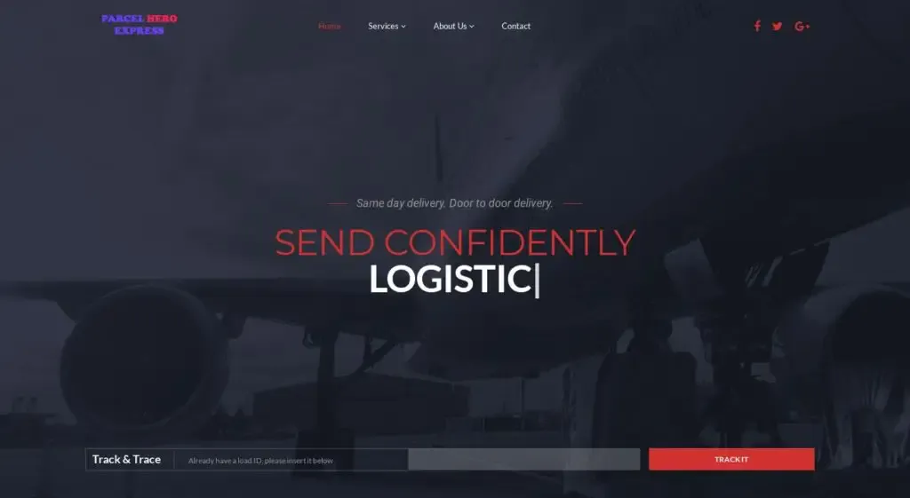 Screenshot of