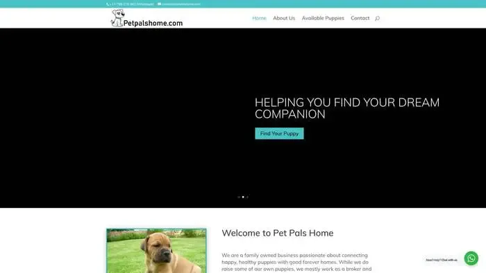 Screenshot of