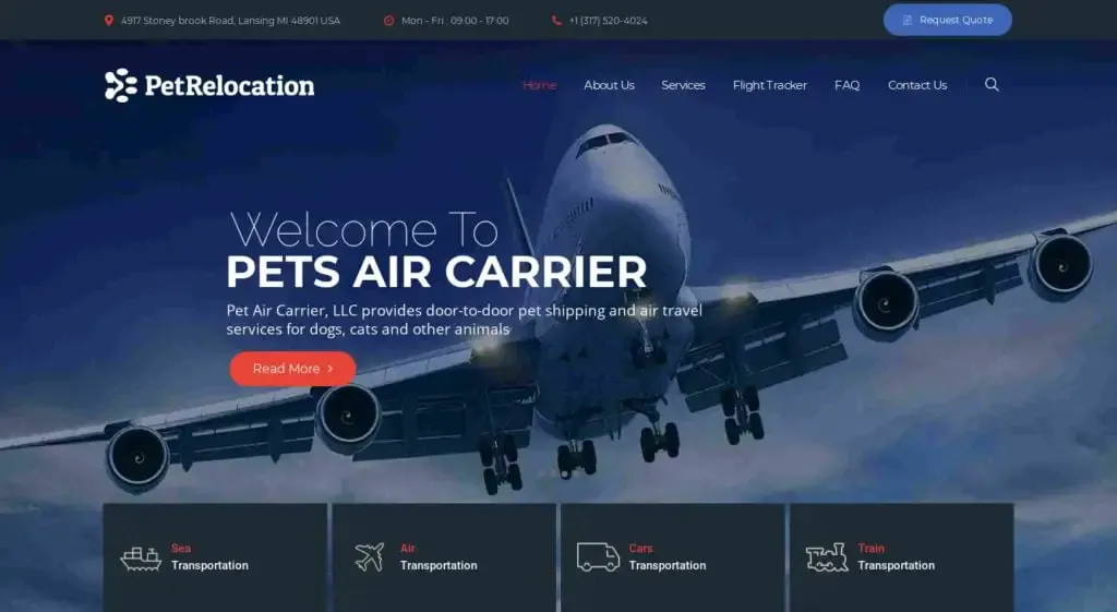 Screenshot of