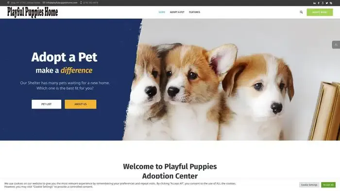Screenshot of