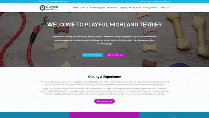 Screenshot of