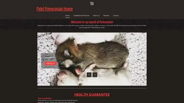 Screenshot of