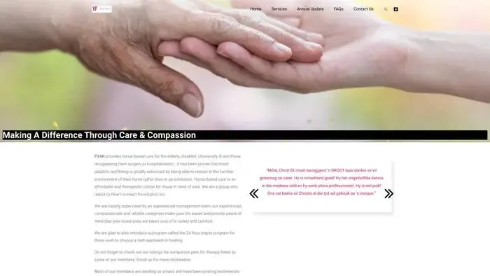 Screenshot of