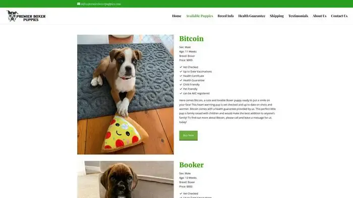 Screenshot of