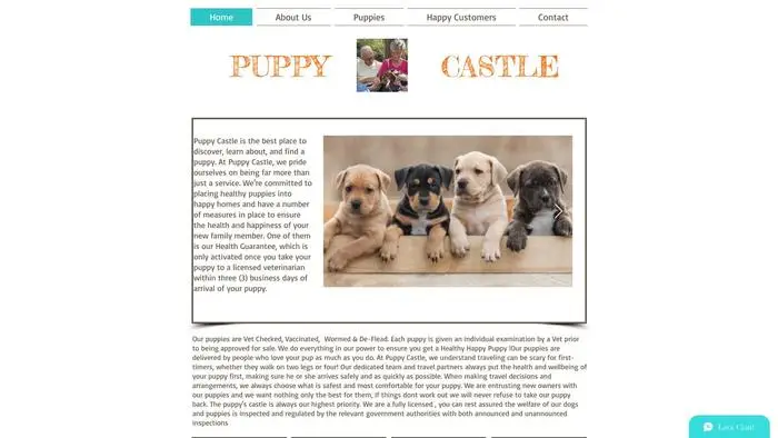 Screenshot of