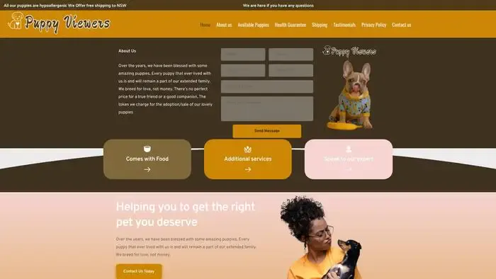 Screenshot of