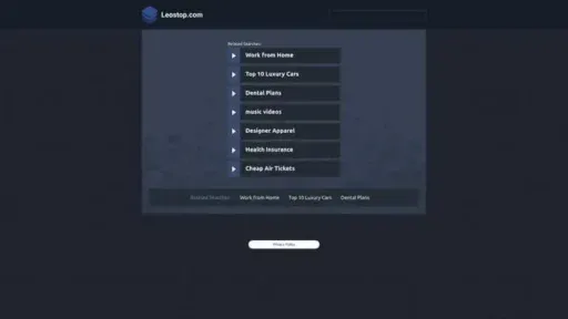 Screenshot of