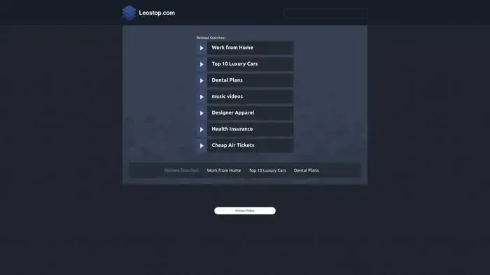 Screenshot of