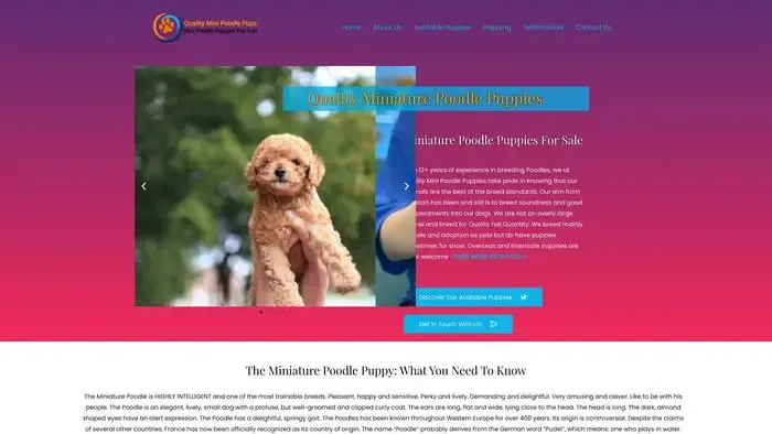 Screenshot of