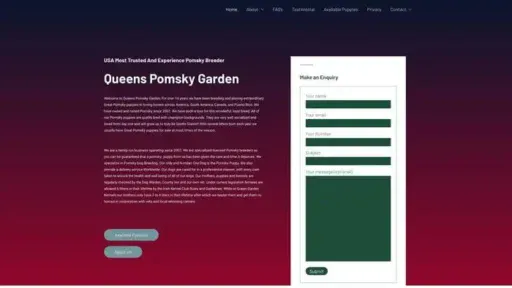 Screenshot of