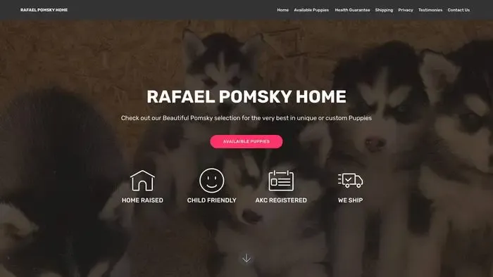 Screenshot of
