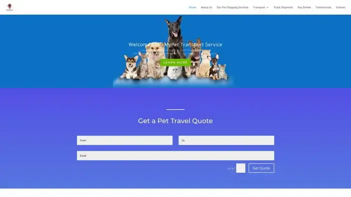 Screenshot of