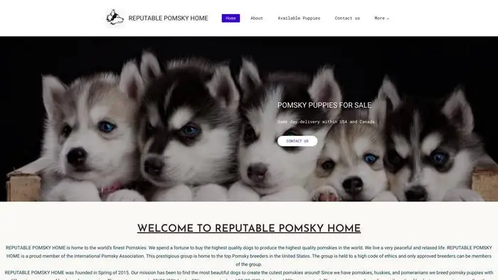 Screenshot of