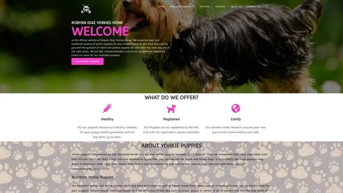 Screenshot of