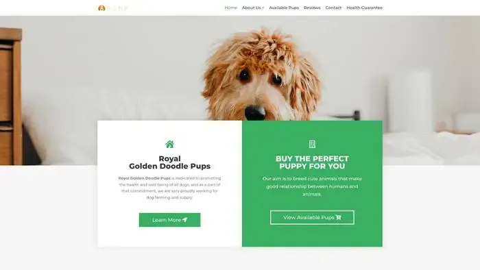 Screenshot of