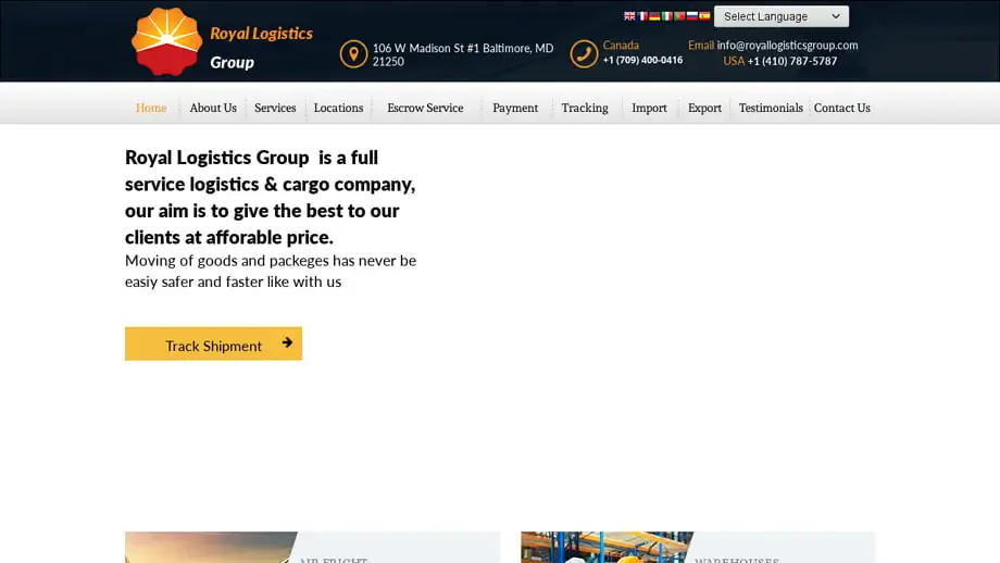 Screenshot of