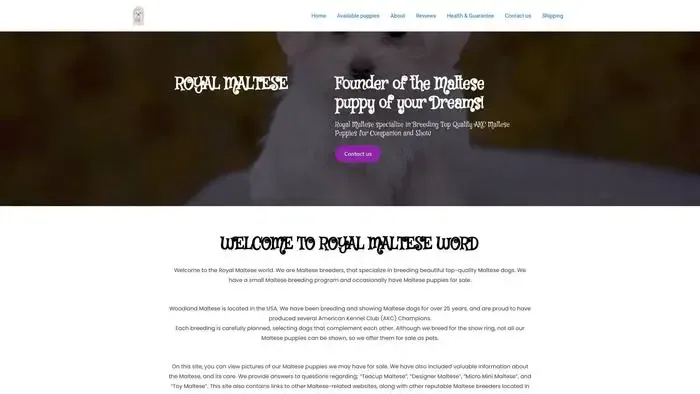 Screenshot of