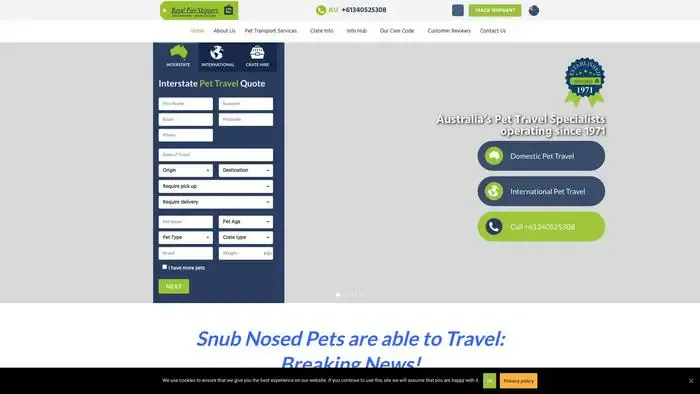 Screenshot of