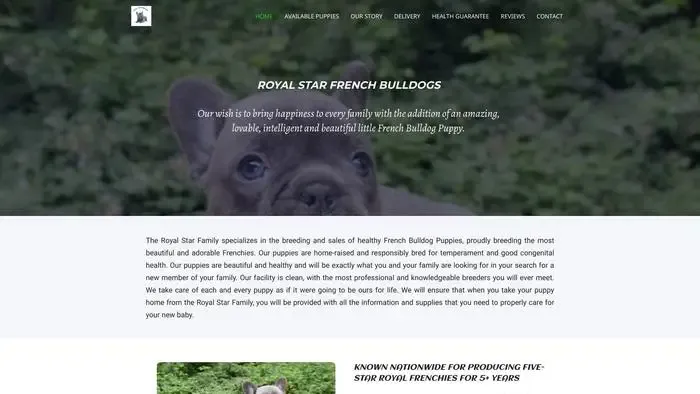 Screenshot of