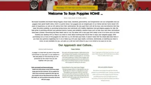 Screenshot of