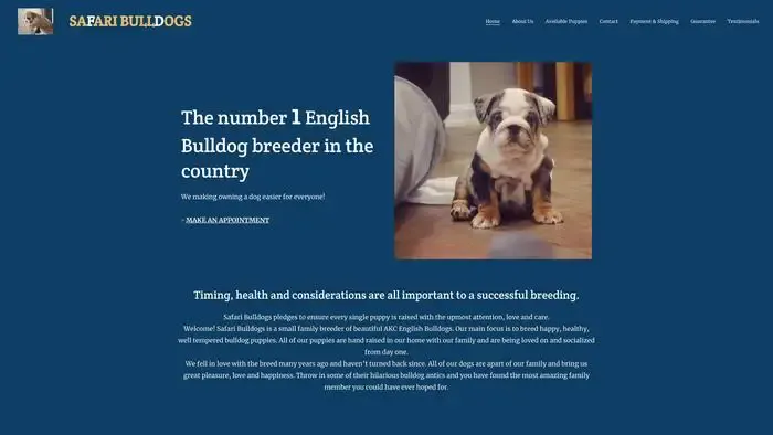 Screenshot of