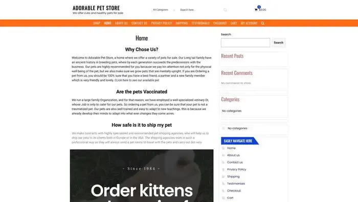 Screenshot of