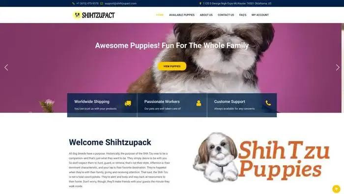 Screenshot of