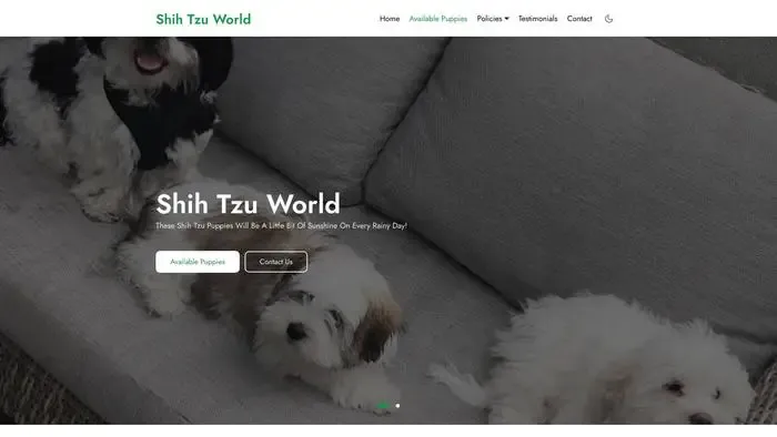 Screenshot of