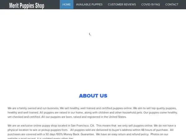 Screenshot of