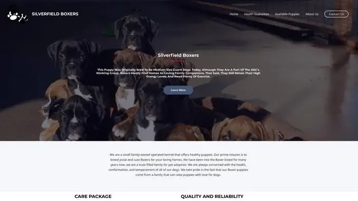 Screenshot of