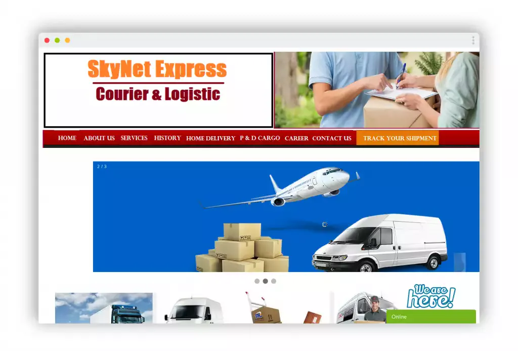 Screenshot of|