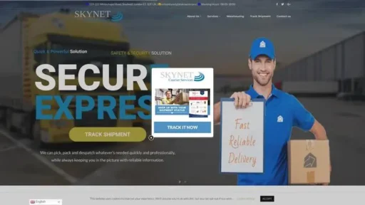 Screenshot of